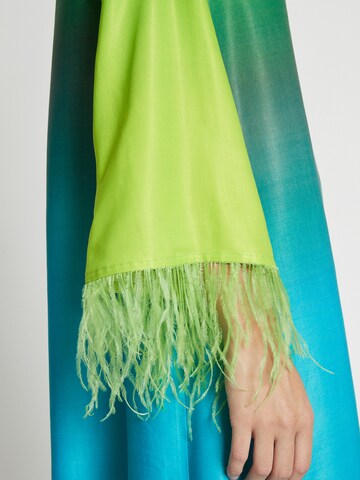 Ana Alcazar Cocktailjurk ' Rapya ' in Blauw