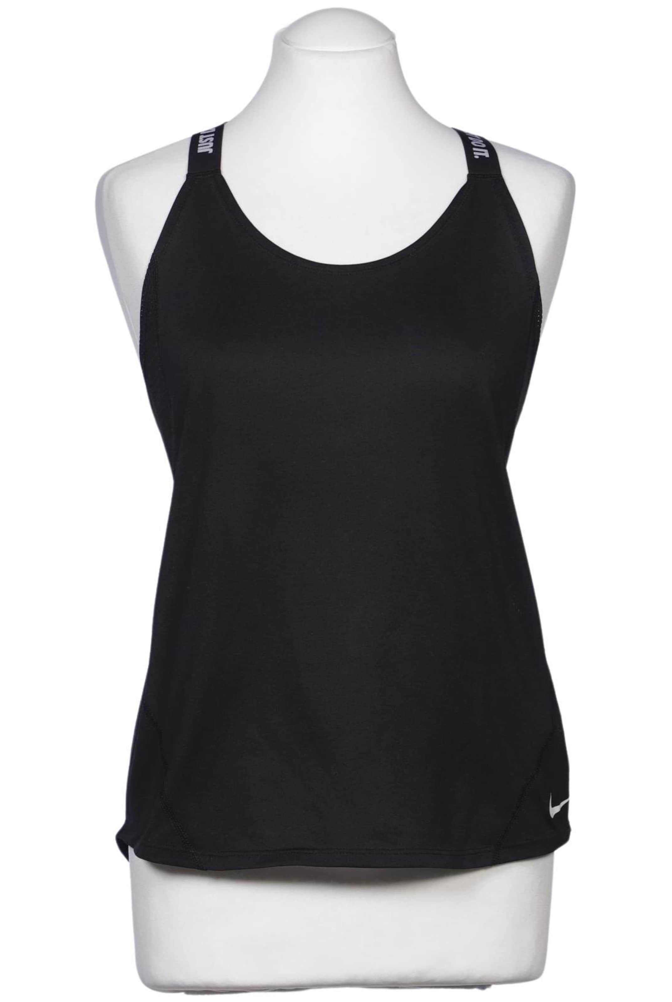 NIKE Top M in Schwarz: Vorderseite