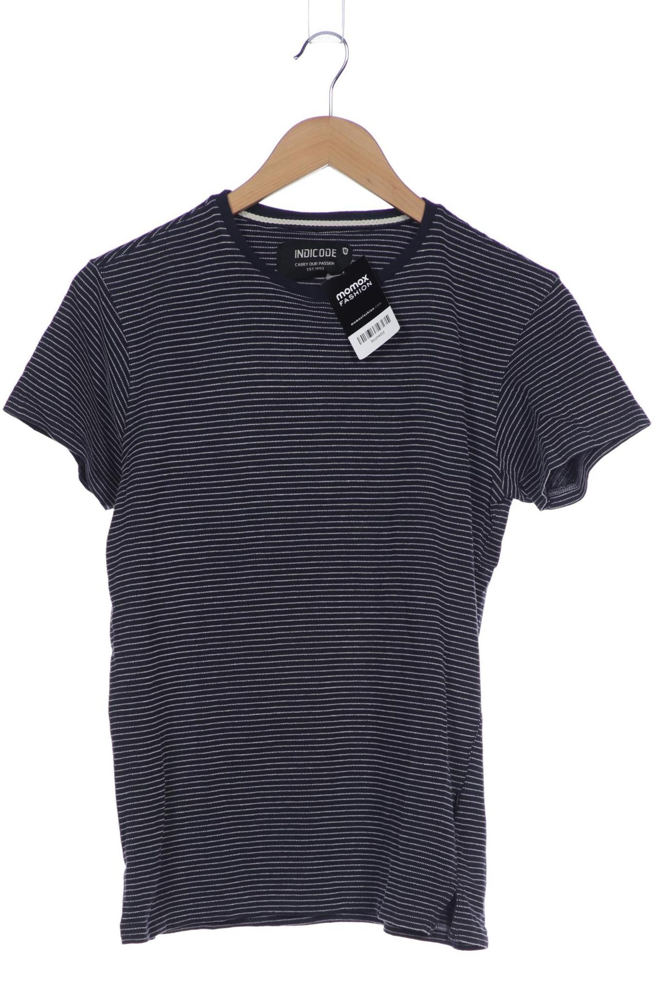 INDICODE JEANS Shirt in M in Blue: front