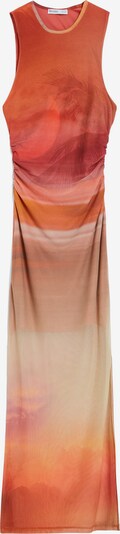 Bershka Dress in Beige / Dark beige / Purple / Orange, Item view