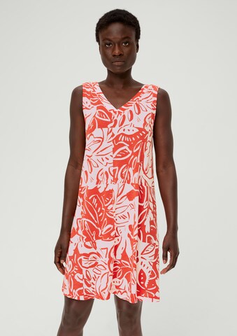 s.Oliver Dress in Orange: front