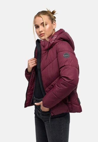 MARIKOO Winter jacket 'Pinaa XVI' in Red