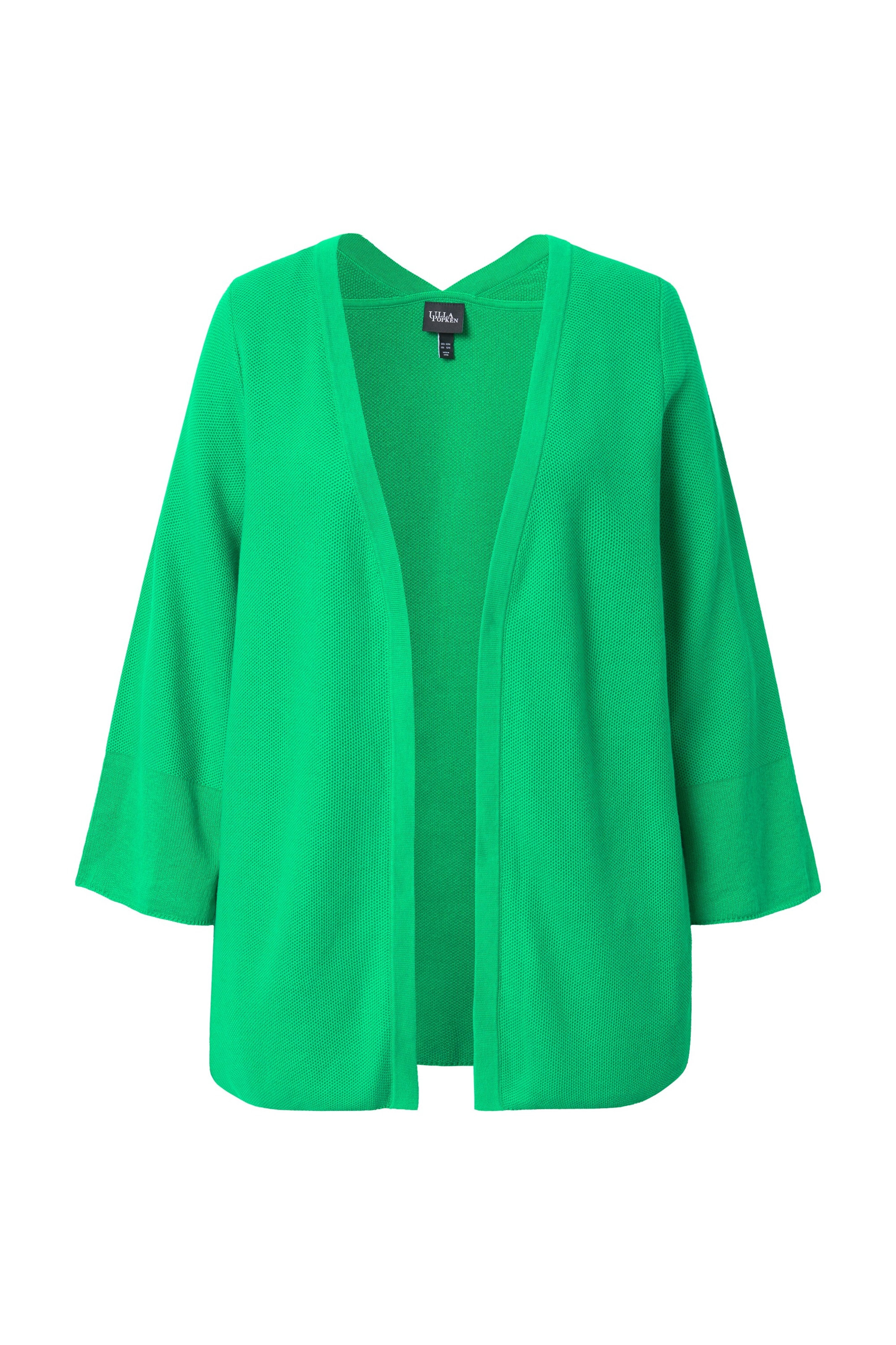 Ulla Popken Strickjacke in Grün: Vorderseite