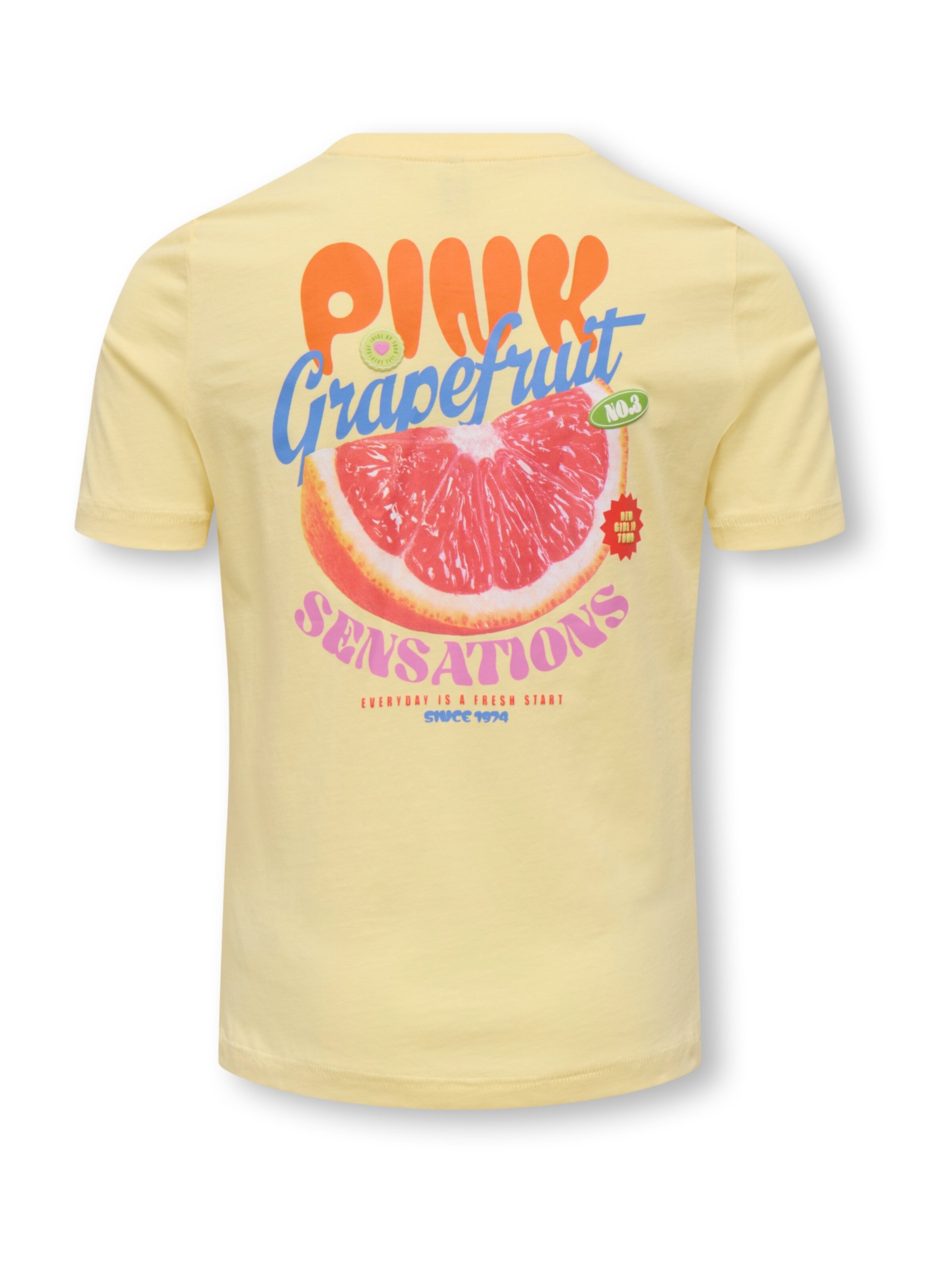 ONLY GIRLS Shirt 'KOGBOLETTE' in Yellow