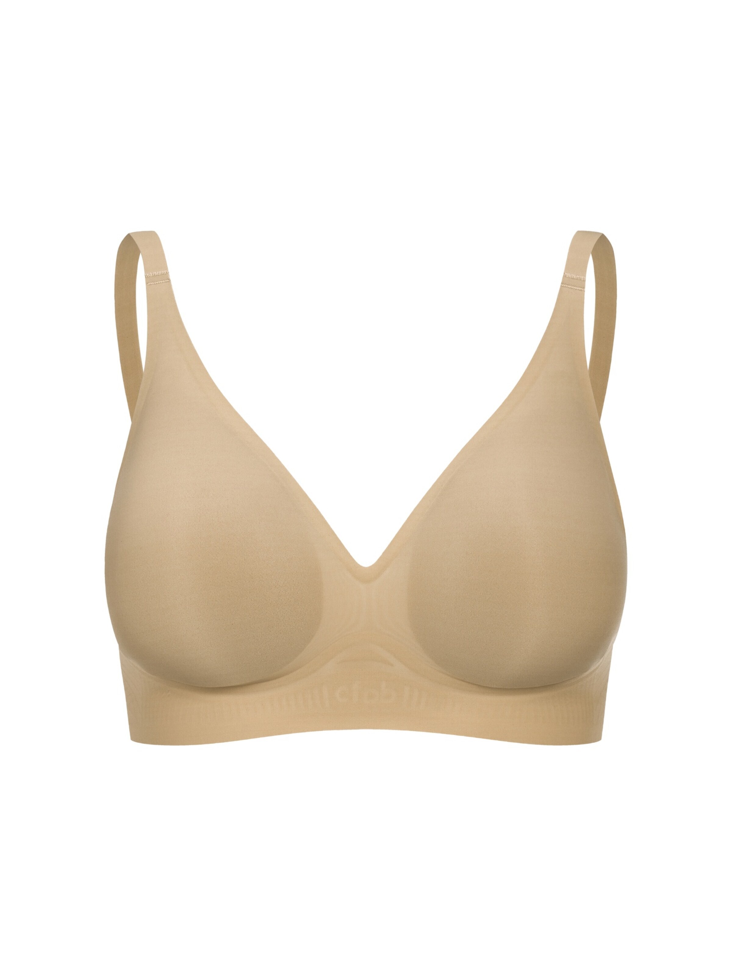 cfabPush-up Grudnjak 'Air Sense Comfort Light Push Up Bra' - bež boja: prednji dio