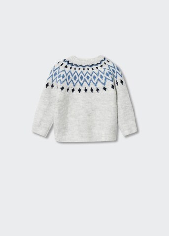 MANGO KIDS Sweter 'Robert' w kolorze szary