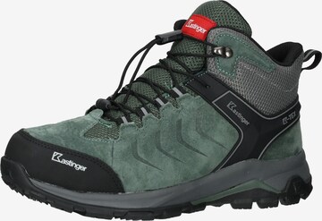 Kastinger Lace-Up Boots in Green: front