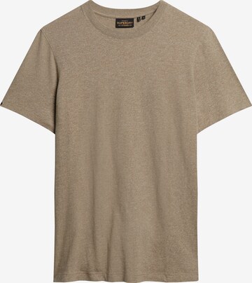 T-Shirt Superdry en beige : devant