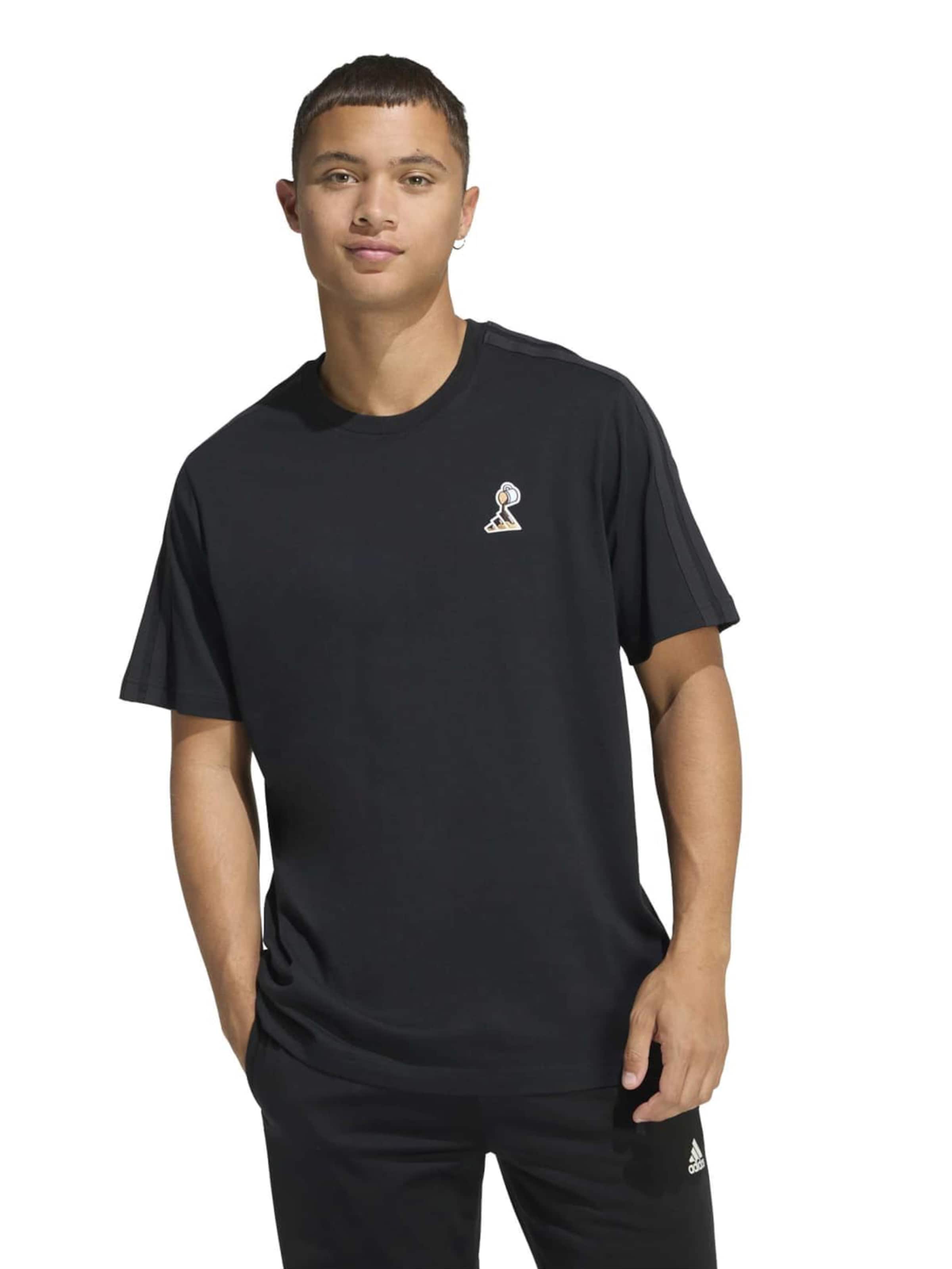 ADIDAS SPORTSWEAR Sport szabadidős felsők 'COFFEE' - fekete: elől