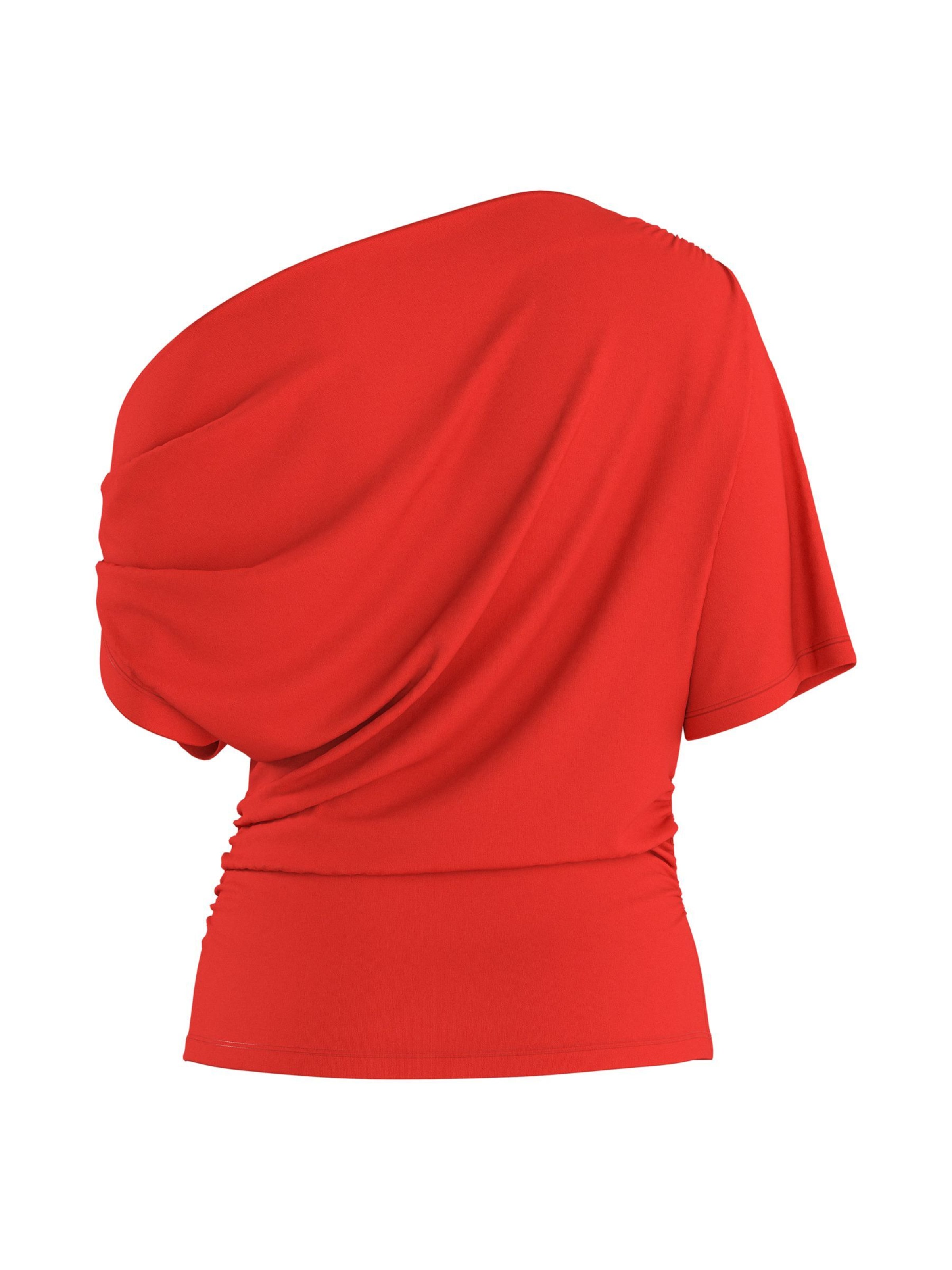 HYPEDROP Top in L in rot, Produktansicht