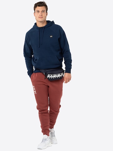 UNDER ARMOUR Regular fit Sport sweatshirt 'Rival' i blå