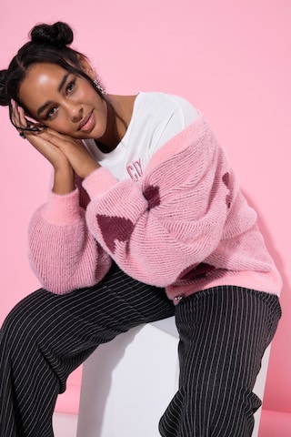 Studio Untold Knit cardigan in Pink