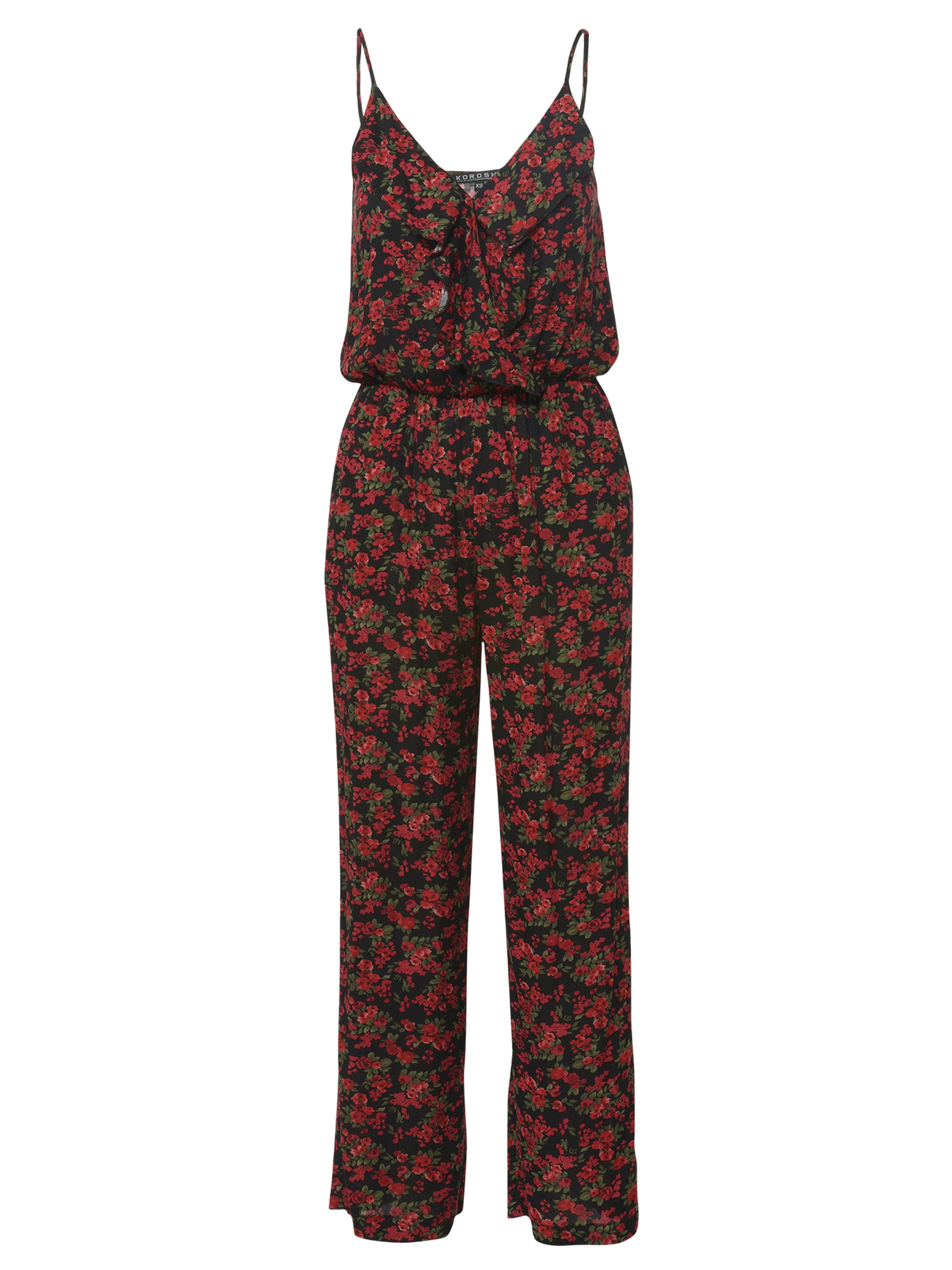 KOROSHI Jumpsuit i svart: framsida
