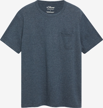 s.Oliver T-Shirt in Blau: Vorderseite