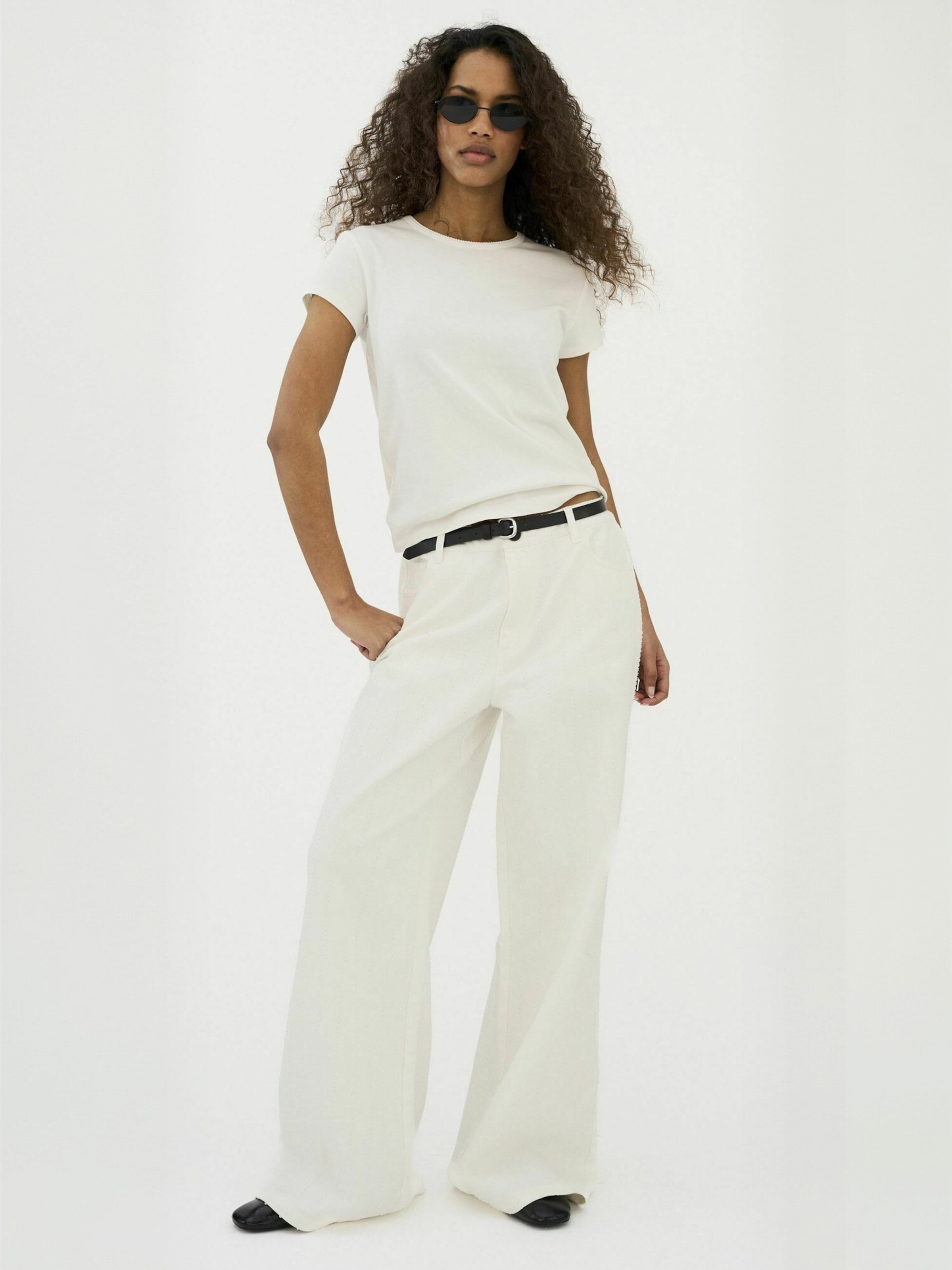 Ivy Copenhagen Regular Farkut ' IVY-Karla ' värissä valkoinen