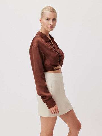 LeGer by Lena Gercke Bluza 'Belana' | rjava barva