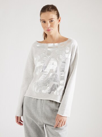 Sweat-shirt 10Days en gris : devant