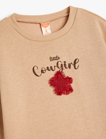 Koton Sweatshirt in Braun