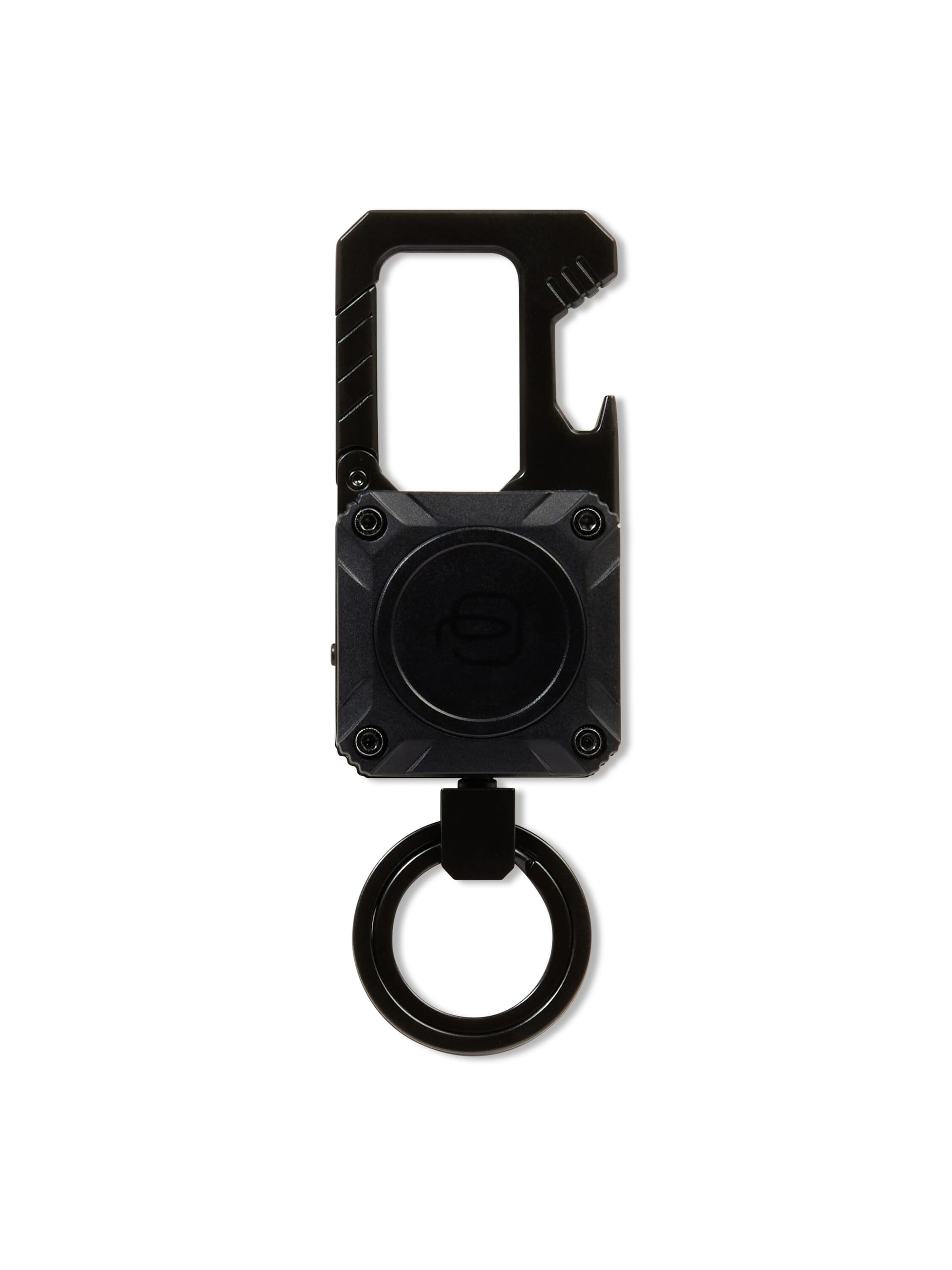 Piquadro Sleutelhanger in Zwart: voorkant