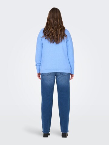 ONLY Carmakoma Sweater in Blue