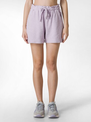 DEHA Regular Shorts in Lila: Vorderseite