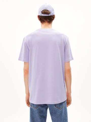 T-Shirt ' MAARKOS ' ARMEDANGELS en violet