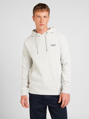 Superdry Sweatshirt 'Essential' in Grau: Vorderseite