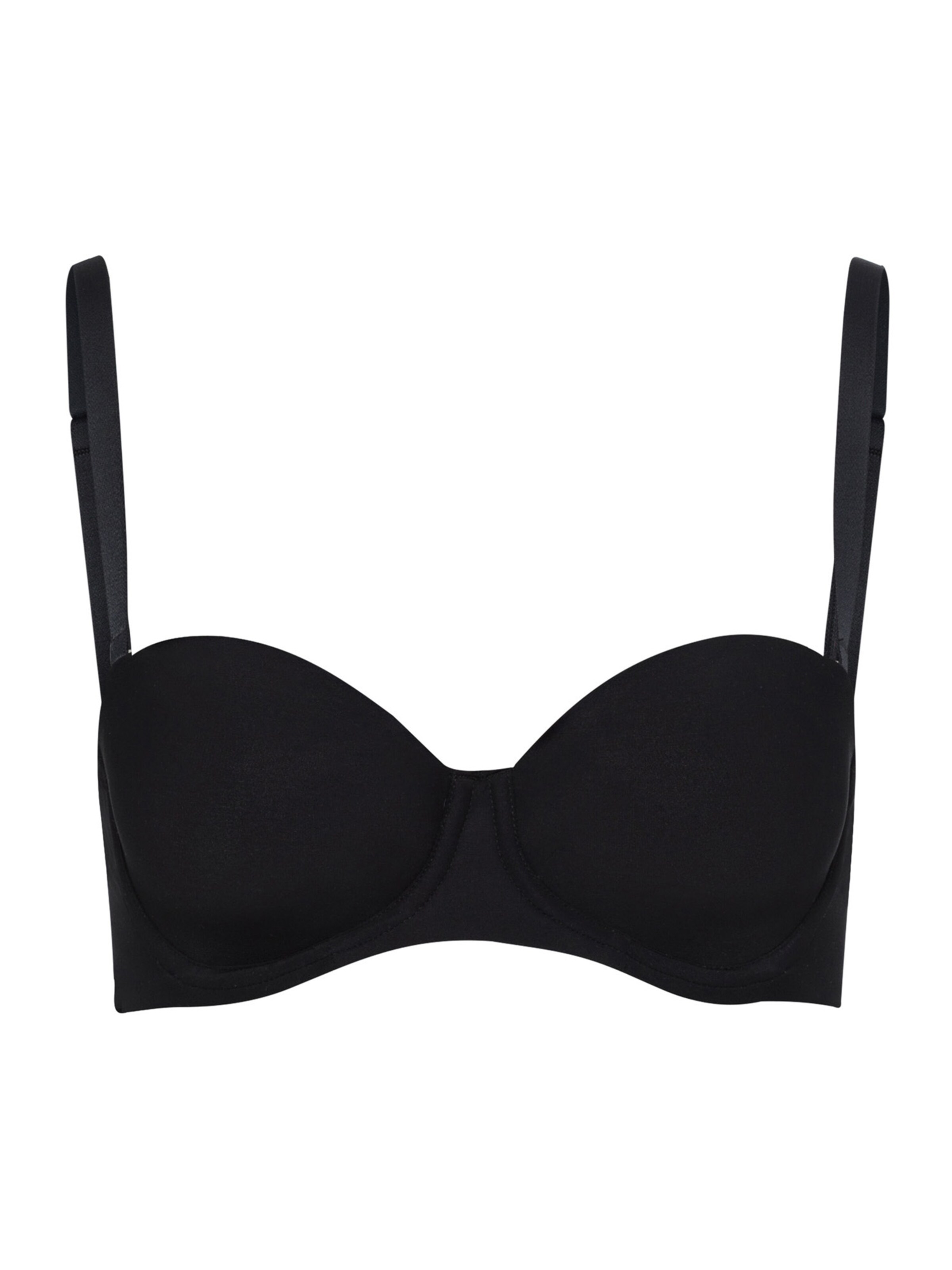 Soutien-gorge ' Allure Bandeau ' Hanro en noir : devant