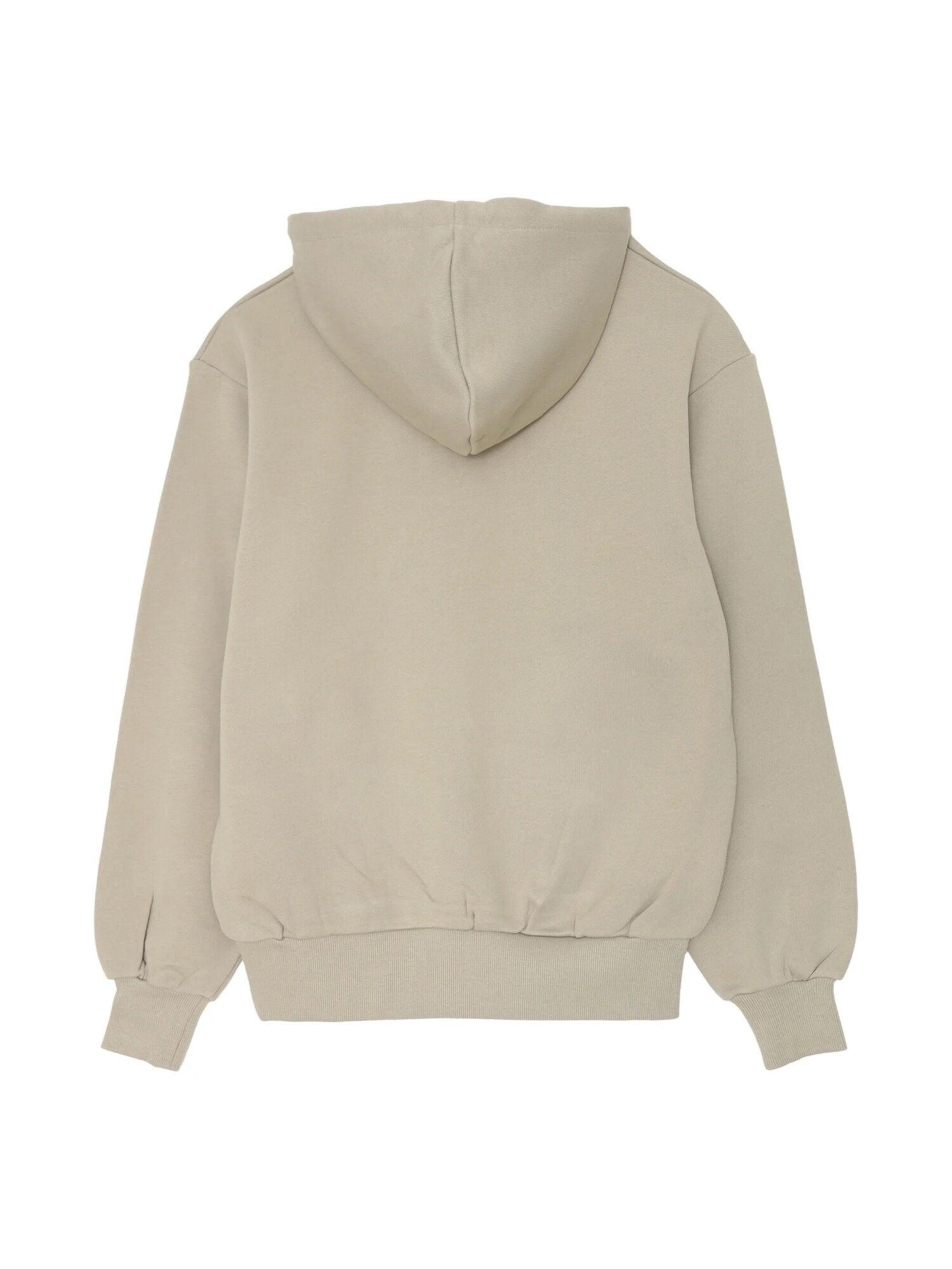John Richmond Sweatshirt 'Contrast Hood'‌‌‌‌‌ in Beige