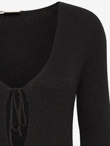 Cardigan 'IHMOPAZ' ICHI en noir