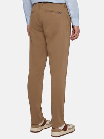 Boggi Milano Slimfit Broek in Bruin