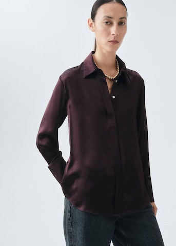 MANGO Bluse 'Adriana' in Rot: Vorderseite