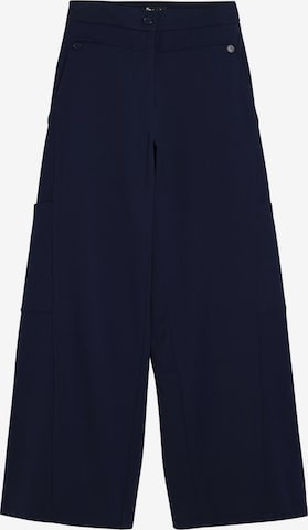 Desigual Wide Leg Gargohousut värissä sininen: etupuoli