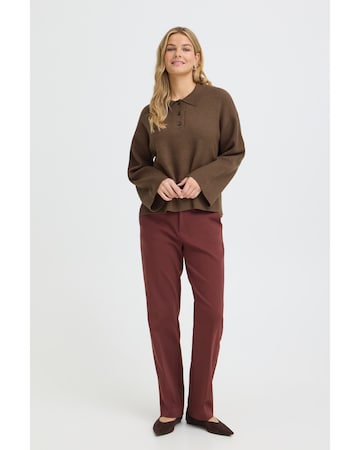 Fransa - Pullover 'FRVioleta' em castanho