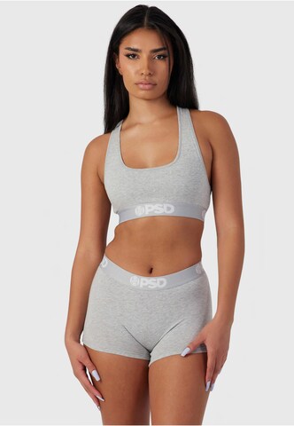 PSD Panty in Grau: Vorderseite