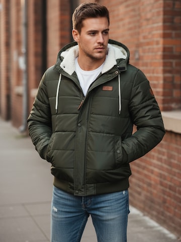 Rock Creek Winterjacke in Grün: Vorderseite