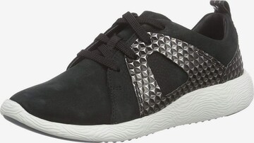 CLARKS Sneakers laag in Zwart: voorkant