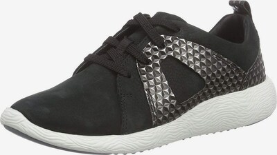 CLARKS Sneaker in schwarz / silber, Produktansicht