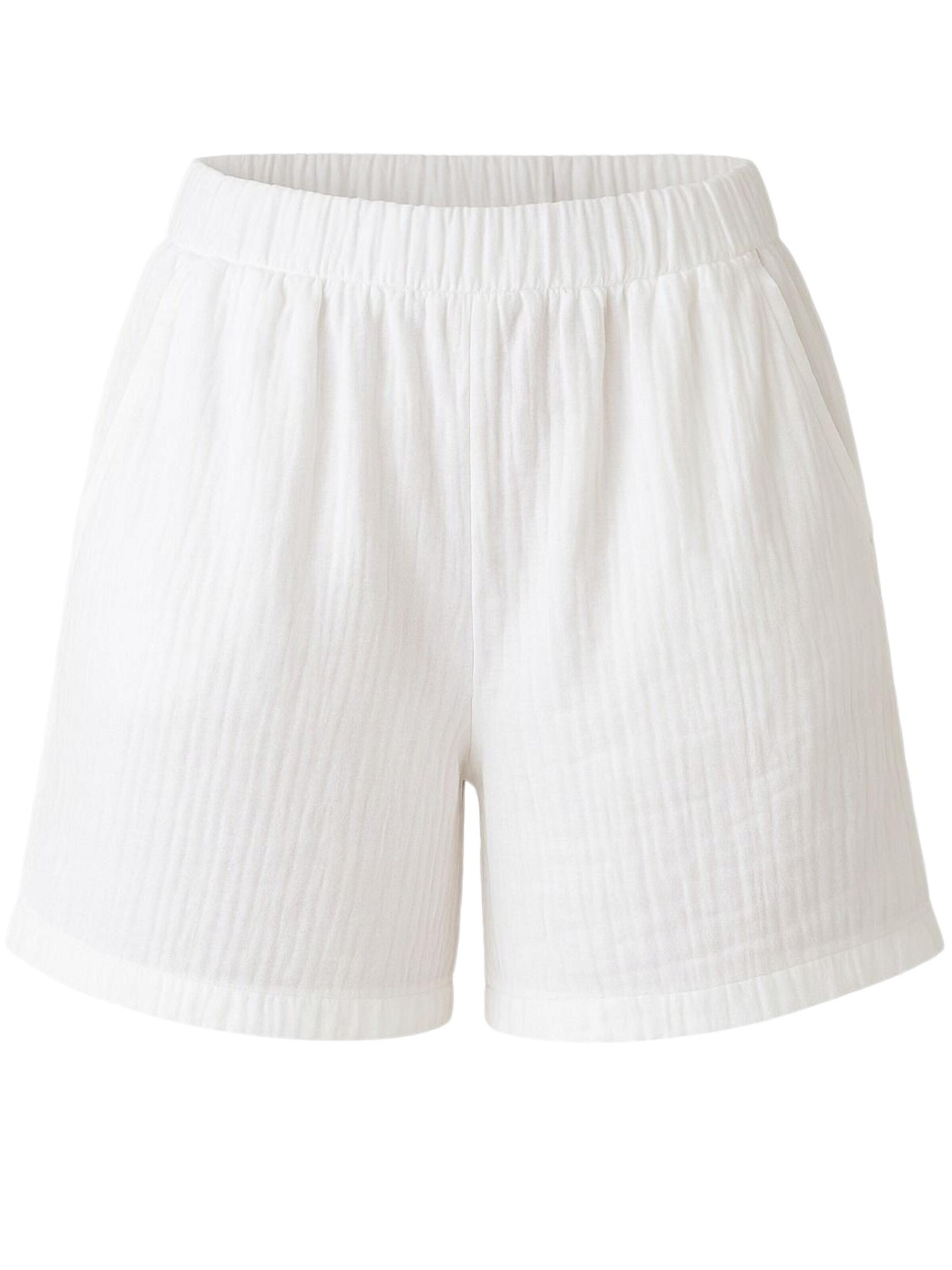 Wide Leg Pantalon 'NOOR' WENOR en blanc : devant