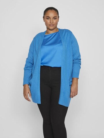 EVOKED Knit Cardigan in Blue: front