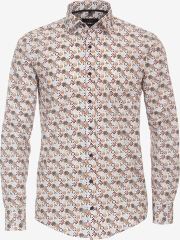 VENTI Regular fit Button Up Shirt in Beige: front