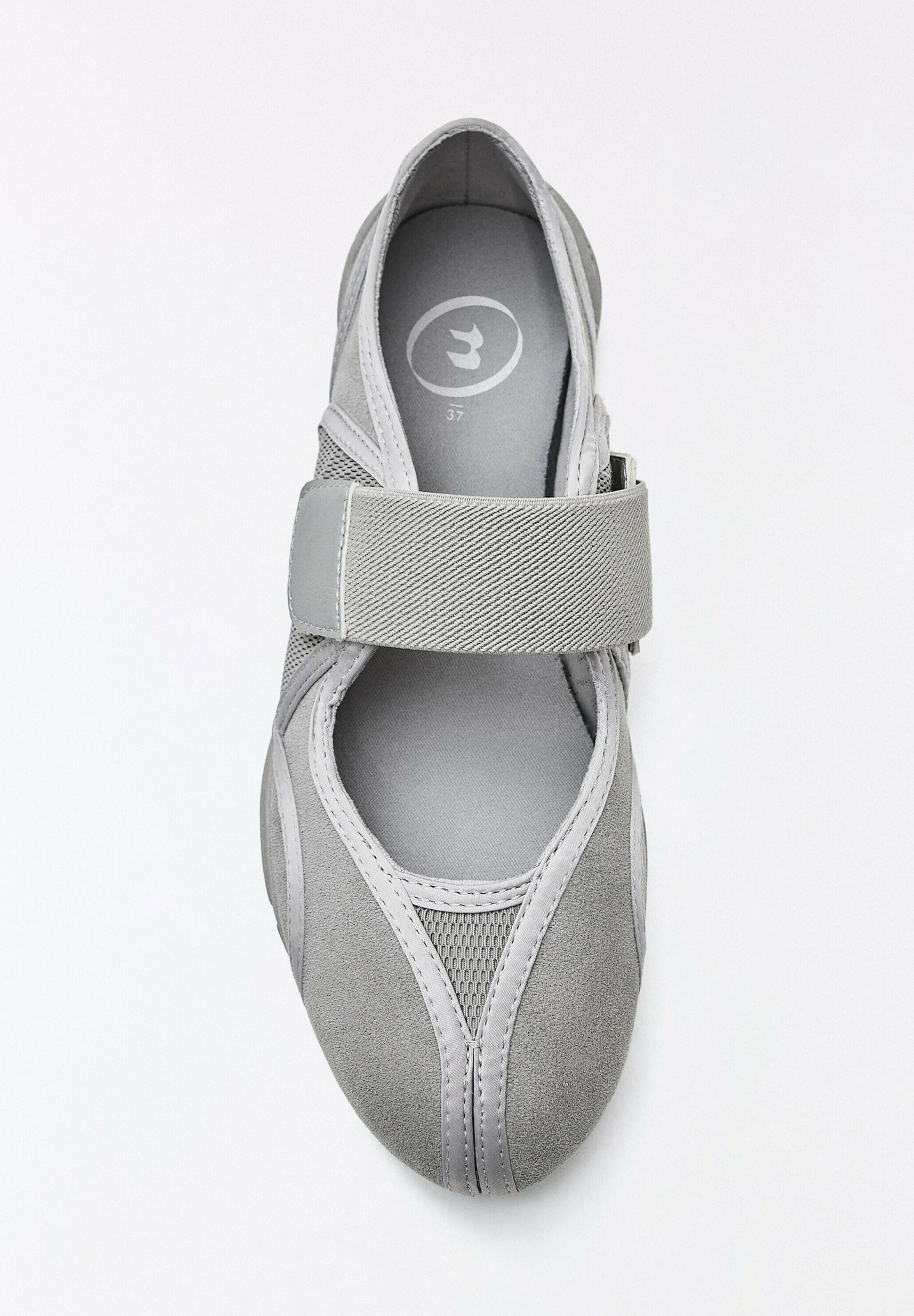 Bershka Balerinke | siva barva