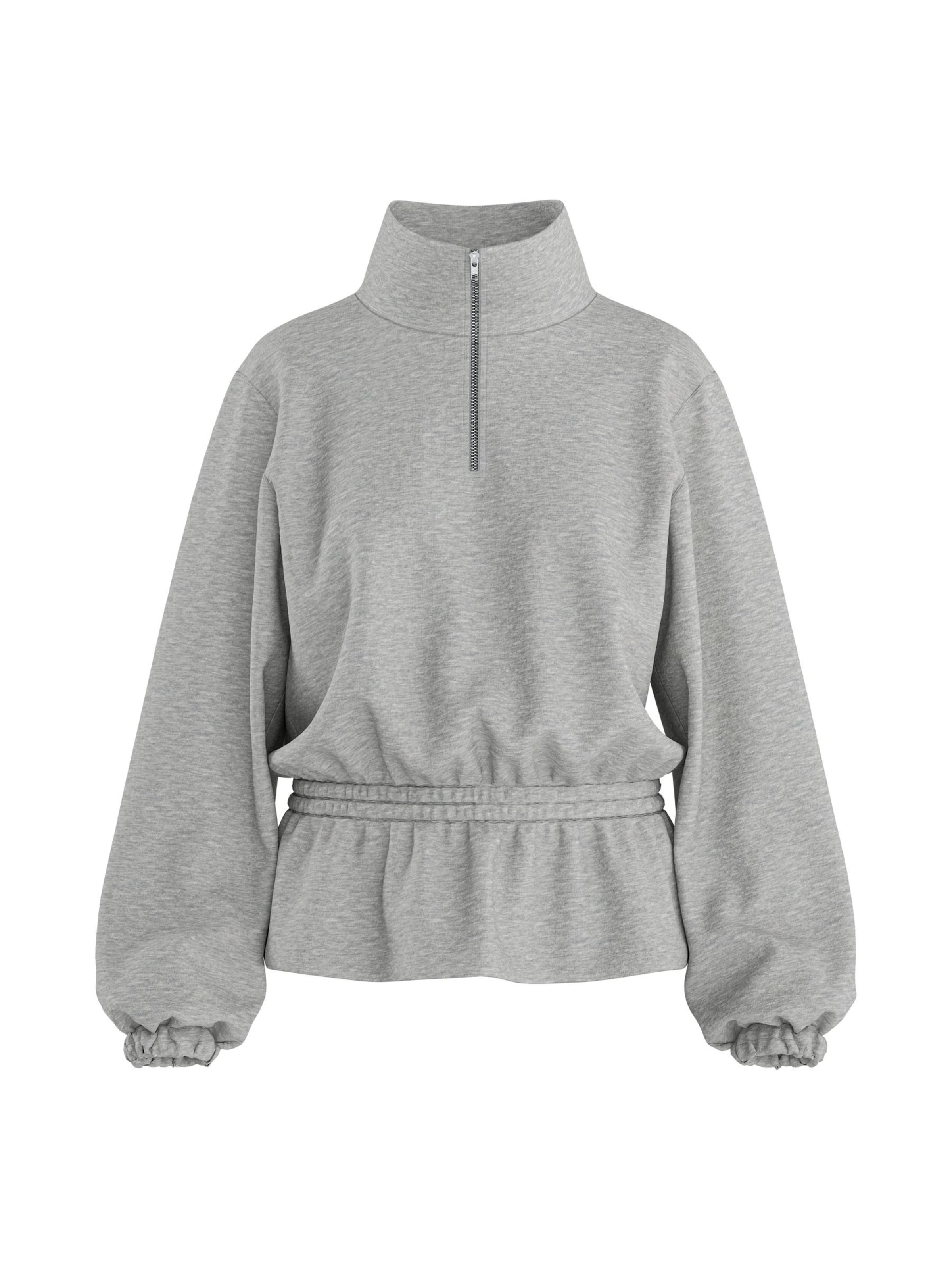 Sweat-shirt 'ILSE' HYPEDROP en gris : devant