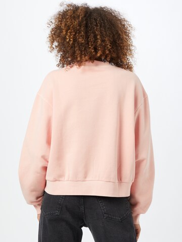 WEEKDAY - Sweatshirt 'Amaze' em laranja