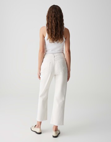 OPUS Loosefit Jeans 'Lani' i vit