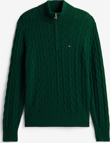 TOMMY HILFIGER Pullover in Grün: Vorderseite