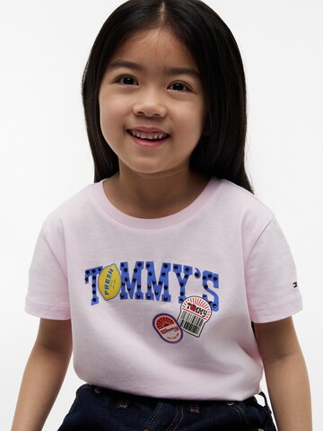 T-Shirt 'RUNNING FRUIT' TOMMY HILFIGER en rose