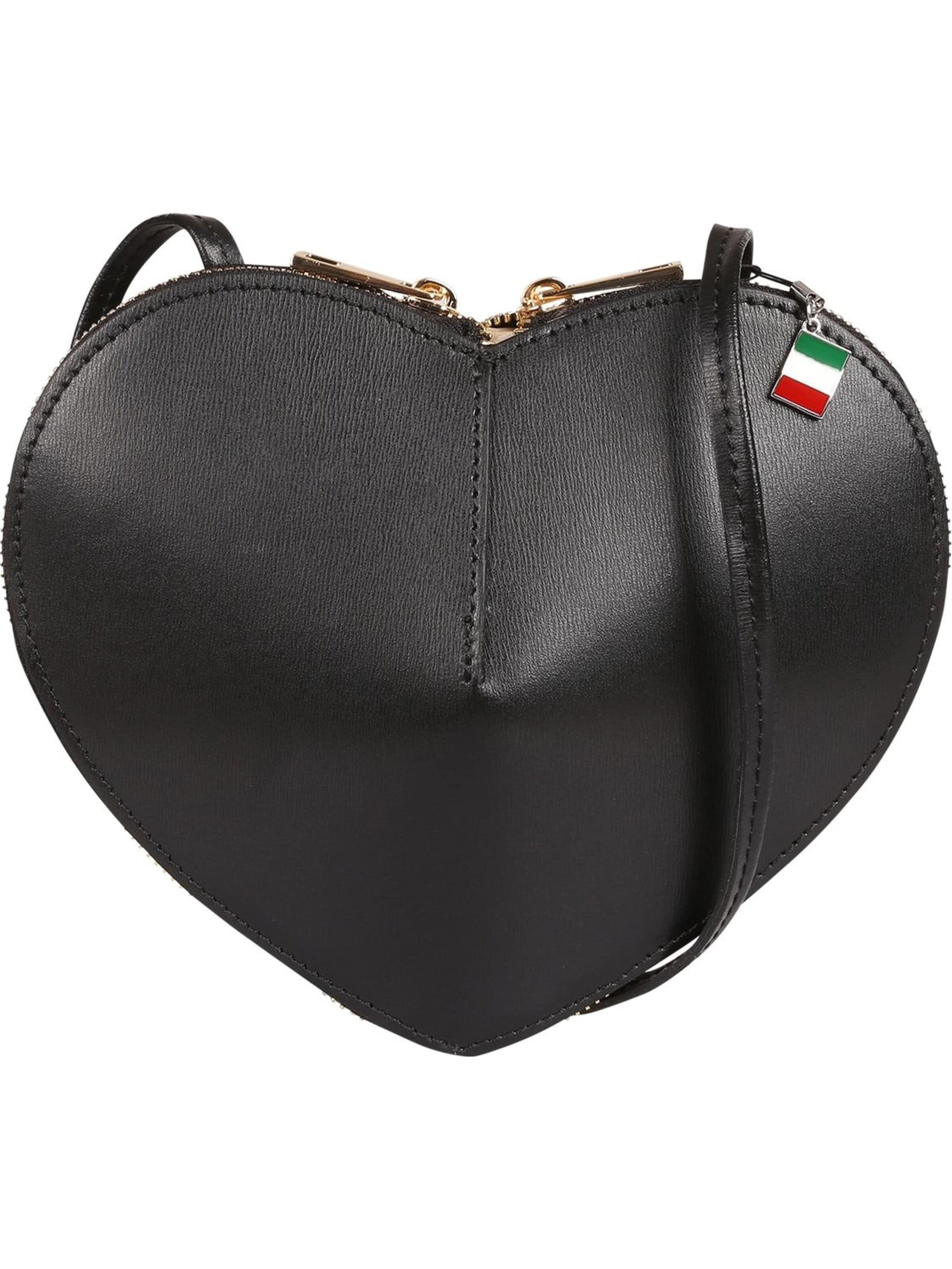 Florence Shoulder Bag in Black: front