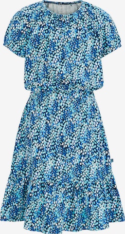 WE Fashion Dress in Blue: front