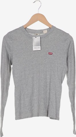 LEVI'S ® Langarmshirt M in Grau: predná strana